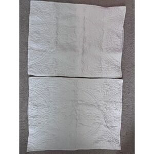 Opalhouse White Quilted Medallion Pillow Shams Set of 2 Standard Target Boho